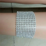 Coppery Bohemia Rhinestone Anklet for Nightclub High-heeled Shoes