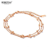 Layer Beads Anklet For Women Barefoot Sandals Bracelet Anklets Foot