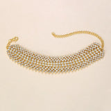 Summer Beach Rhinestone Charm Anklets Foot Jewelry for Women