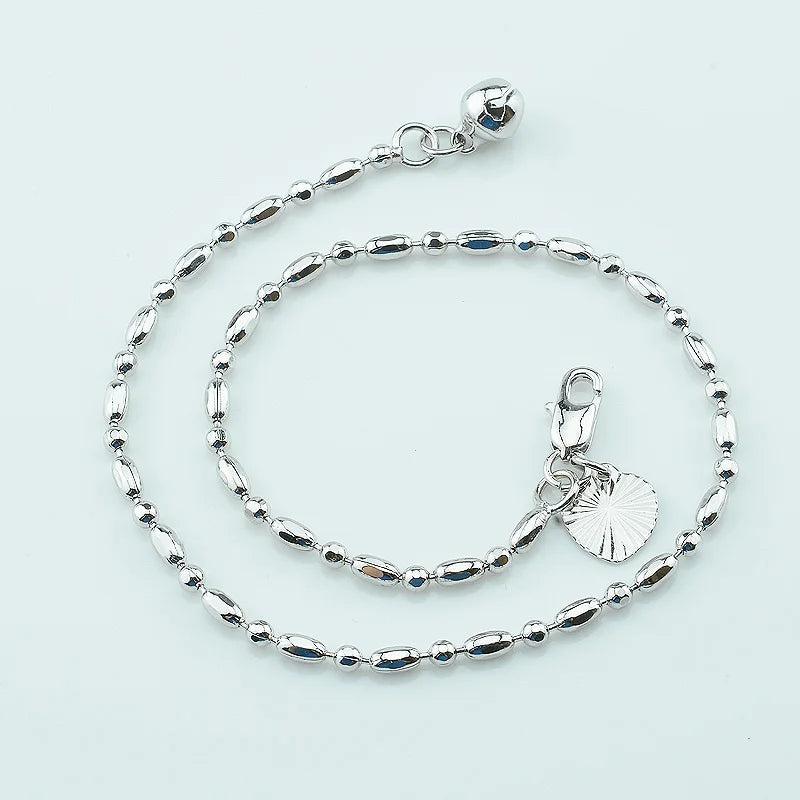 1.5mm Bead Foots Anklets Women Girls Long Foot Chains