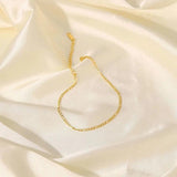 Stainless Steel Boho Anklet, Summer Jewelry