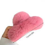 Plush Hair Claws Banana Barrette Jaw Clip