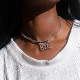 Stonefans Rhinestone Choker Necklace