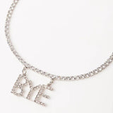 Stonefans Rhinestone Choker Necklace