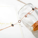 Rose Shell Stainless Steel Anklet Bracelet Foot Jewelry