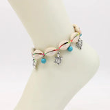 Shell Anklets for Women Summer Beach Barefoot Sandals