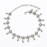 Boho Metal Water Drop Fringe Bracelet Anklet Vintage Chain Foot Jewelry