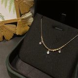 Delicate Zircon Tassel Anklet Barefoot Bracelet Ankle Foot Accessories
