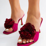 Large Flower Charm Anklet for Women Girls High Heels Shoe Chain Accessories