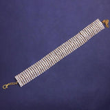 Rhinestone Multi-Row Anklet Ankle Bracelet for Women