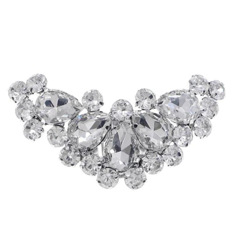 2pcs Rhinestone Shoe Clips Decorative Charms