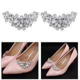 2pcs Rhinestone Shoe Clips Decorative Charms