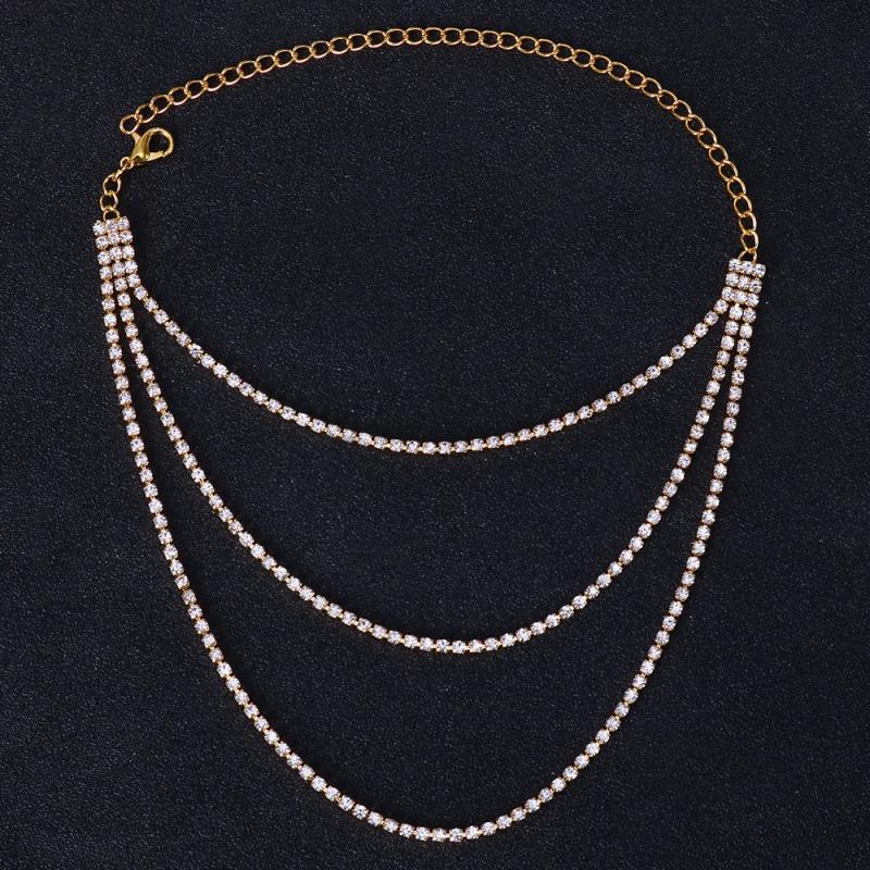 Crystal Chain Anklet Foot Jewelry Leg Chain