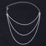 Crystal Chain Anklet Foot Jewelry Leg Chain