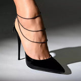 Crystal Chain Anklet Foot Jewelry Leg Chain