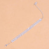 Stonefans Bohemian Rhinestone Anklet Leg Chain Foot Jewelry