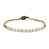 Bohemian Ethnic Style Semi-precious Stone Beaded Women's Anklet