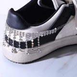 Irregular Tassel Fringe Shoe Jewelry Chain for Sneaker Decorations