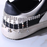 Irregular Tassel Fringe Shoe Jewelry Chain for Sneaker Decorations
