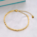 316L Stainless Steel Silver Anklet Ladies High Jewelry Beach Accessories