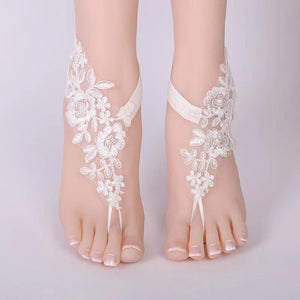 Women Bridal Beach Foot Jewelry Chain Wedding Anklets