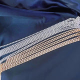 130cm Rhinestone Tassel Shoe Chain Jewelry Foot Chain Women's Men's Shoes Access