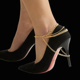 High Heel Shoe Chain Anklets Women Girl Ankle Jewelry