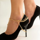 High Heel Shoe Chain Anklets Women Girl Ankle Jewelry
