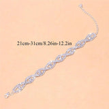 Rhinestone Chain Anklet Bracelet Women's Barefoot Ankle Anklet
