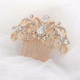 Hot Hair Comb Bridal Rhinestone Crystal Headdress Wedding Dress Accessories