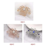 Hot Hair Comb Bridal Rhinestone Crystal Headdress Wedding Dress Accessories