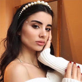 CC Hairband Headband Crown Tiara Wedding Hair Accessories for Women Bridal
