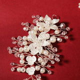 Retro Bride Wedding Head-dress Photo Studio Photography