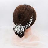 Retro Bride Wedding Head-dress Photo Studio Photography