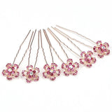 Crystal U-Shaped Hair Pins Bridal Wedding Hair Clips