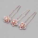 Crystal U-Shaped Hair Pins Bridal Wedding Hair Clips
