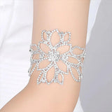 Stonefans Floral Ankle Chain Bridal Wedding High Heel Bracelet