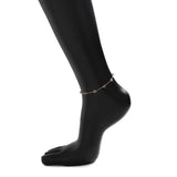 Amethyst Irregular Stone Anklet for Women
