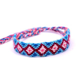 3 PCS Crystal Bohemian Woven Anklets for Women