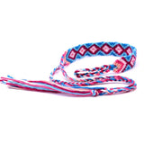 3 PCS Crystal Bohemian Woven Anklets for Women