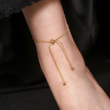 South Korea Titanium Steel Anklet for Women