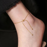 South Korea Titanium Steel Anklet for Women