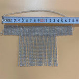 Long Fringe Ankle Bracelet Fine Barefoot Sandals Anklet High Heel Accessory