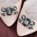 Crystal Shoe Buckle, Wedding Shoe Clips - Bridal Shoe Decoration