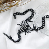 Timlee A005 Scorpion Rhinestone Anklet Jewelry