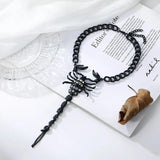 Timlee A005 Scorpion Rhinestone Anklet Jewelry