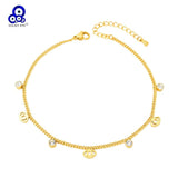 Evil Eye Adjustable Anklet for Women Girls LE1071
