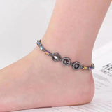 5Pcs Magnetic Weight Loss Anklet Bracelet Gallstone Slimming Acupoints Therapy