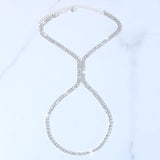 Stonefans Rhinestone Anklet Bracelet Beach Women Crystal
