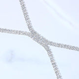 Stonefans Rhinestone Anklet Bracelet Beach Women Crystal